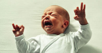 Skrikande bebis
