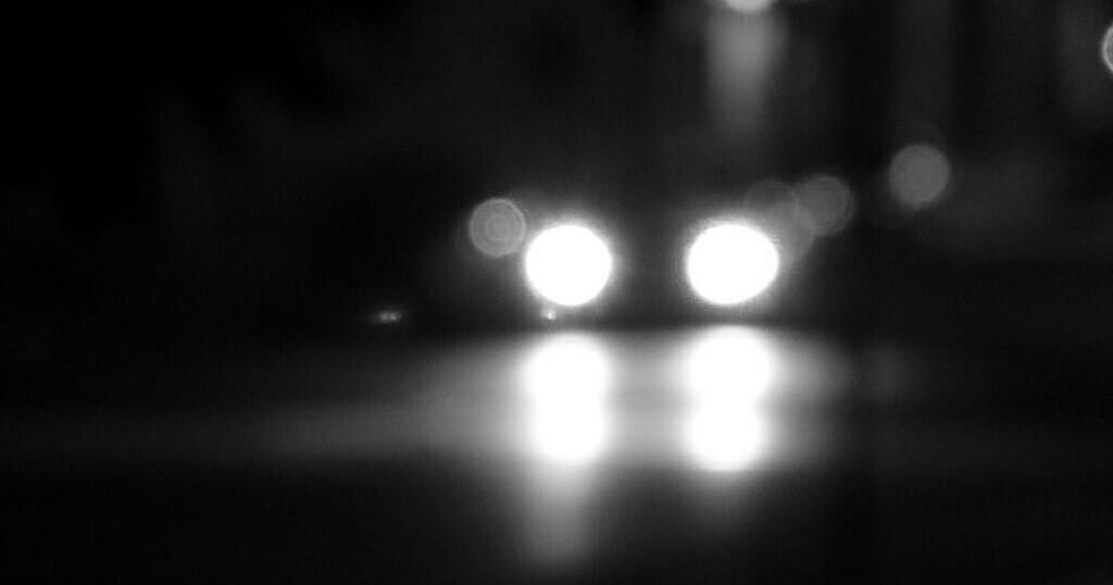 Helljus, strålkastare