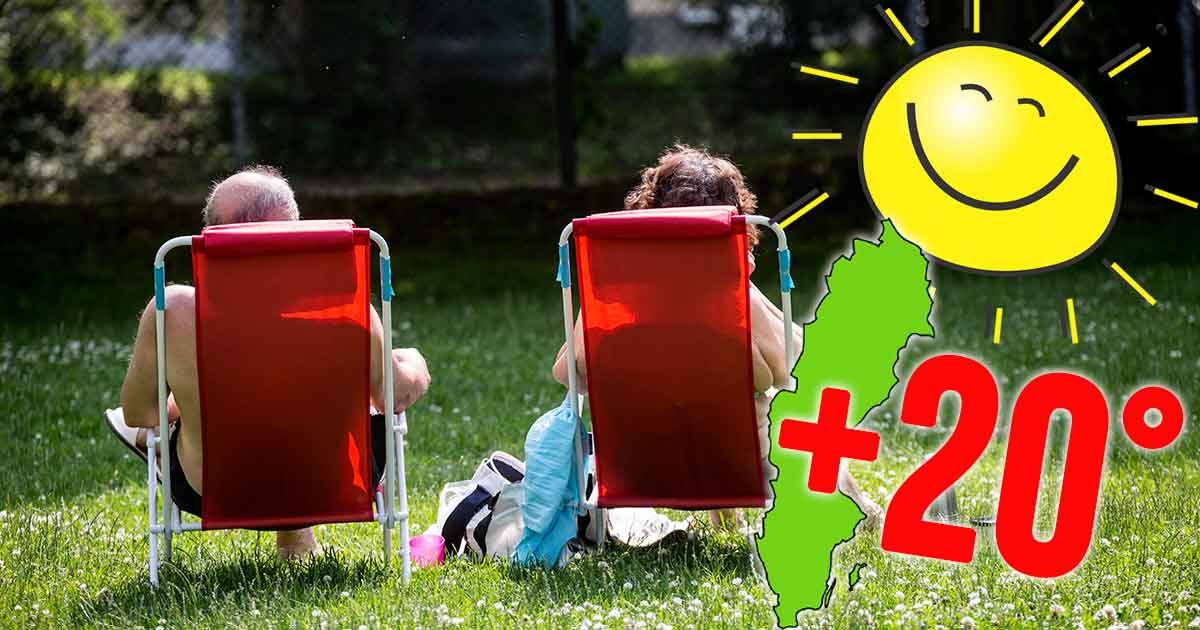 Brittsommar att vänta till helgen! Foto: Christine Olsson/TT