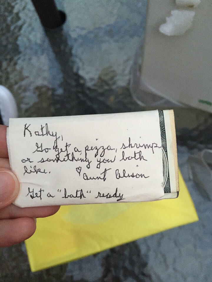 kathy gunn, brandon gunn, bröllopsgåva