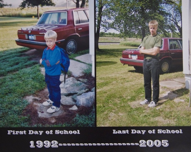 bildlista, återskapa, familj