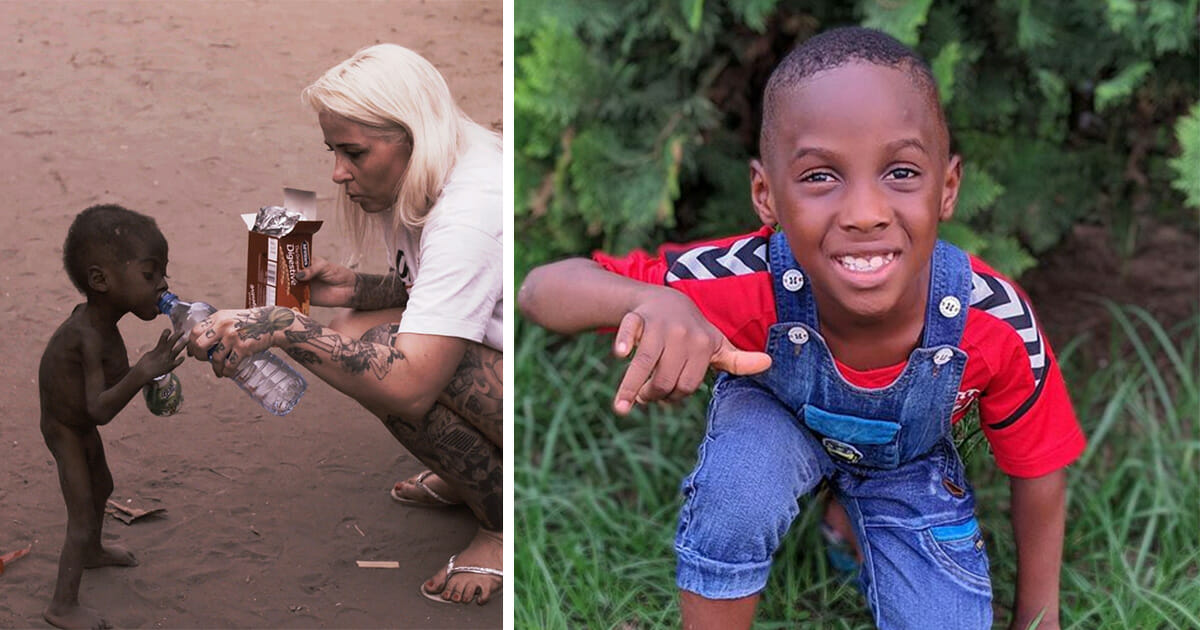 Döende pojke, Nigeria