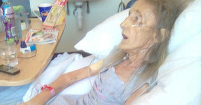 Mormor hittas fattig och smal