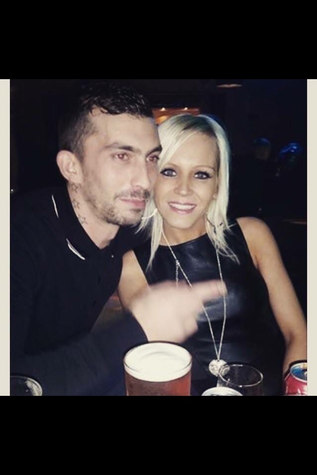 Colin Walker med familj