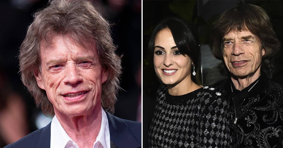 Mick Jagger och hustrun Melanie Hamrick