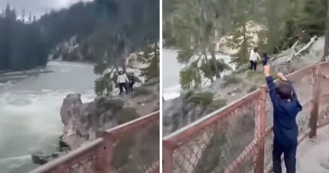 Mamma och son, Yellowstone