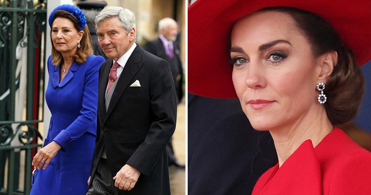 Kate Middleton och föräldrarna Michael och Carole